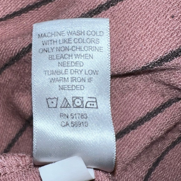 Striped hooded sweatshirt - Picture 8 of 9